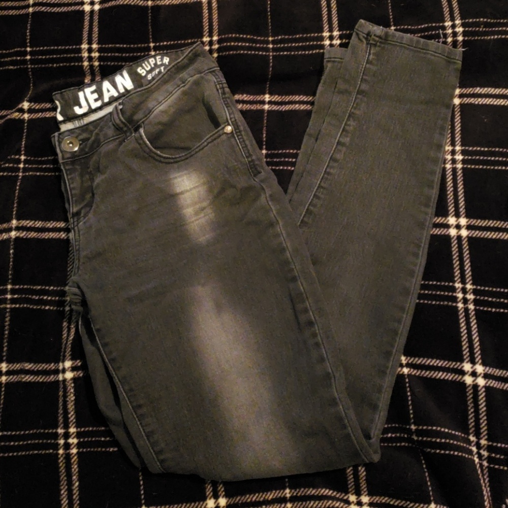 Gray jeggings